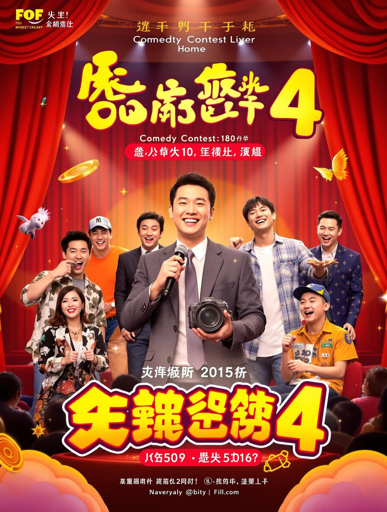 一年一度喜剧大赛4 - YY影视 一年一度喜剧大赛4 电影海报